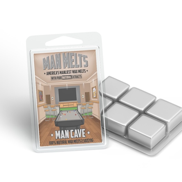 Man Cave Wax Melt - Picture 1 of 2